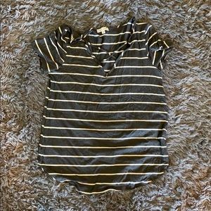 Emory Park short sleeve, crossed front